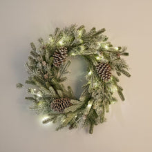 Load image into Gallery viewer, Rovice krans með led ljósum
