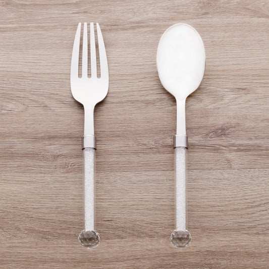 Salat áhöld, koma í fallegum geymslukassa (4857521537069)